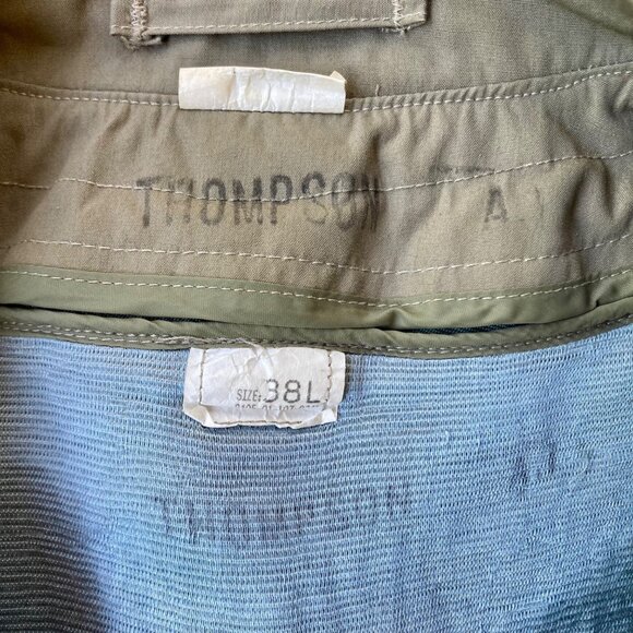 USMC Trench Coat All Weather Dress Jacket Size 38L US Military Marines - Picture 3 of 6